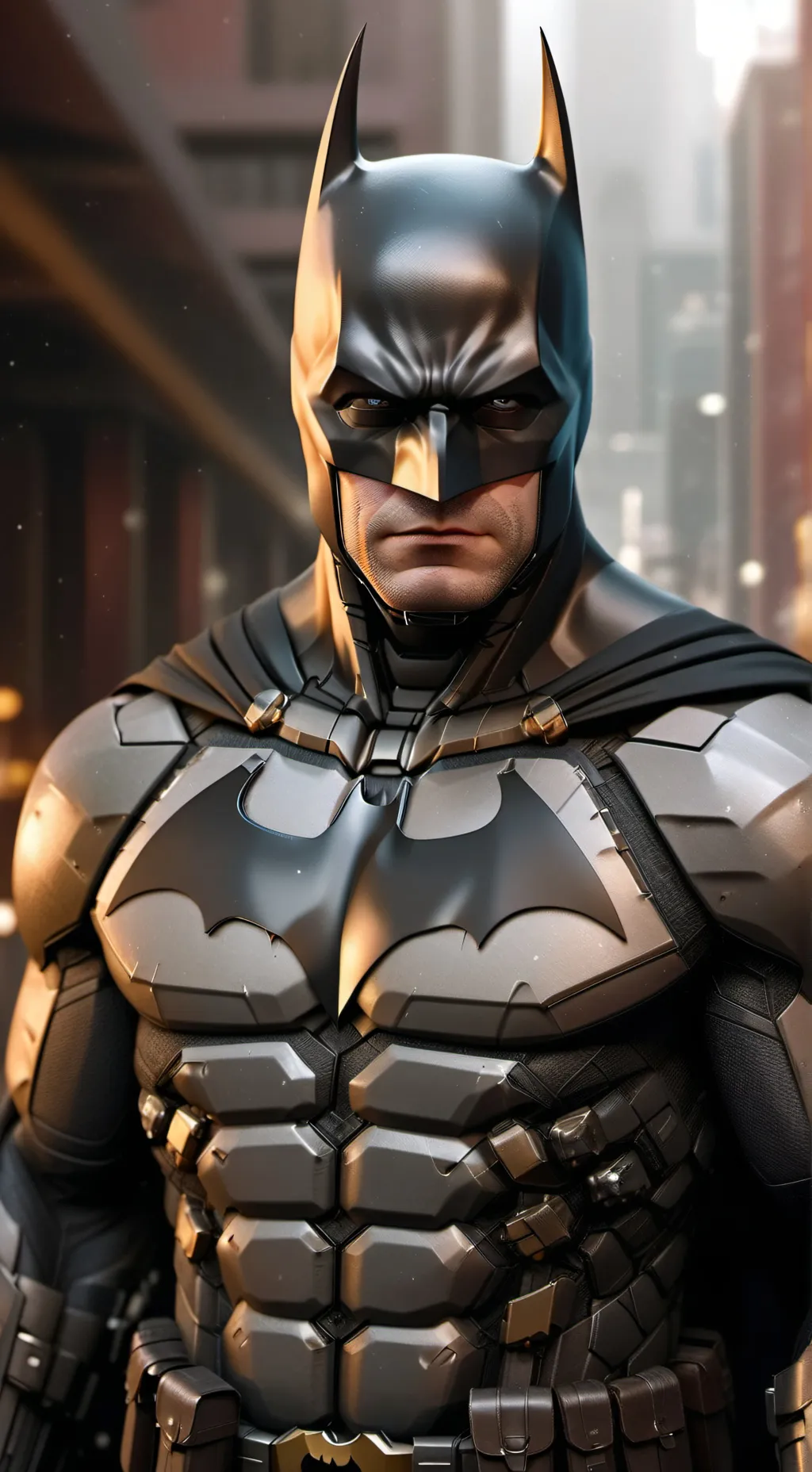 ai character: Batman  background
