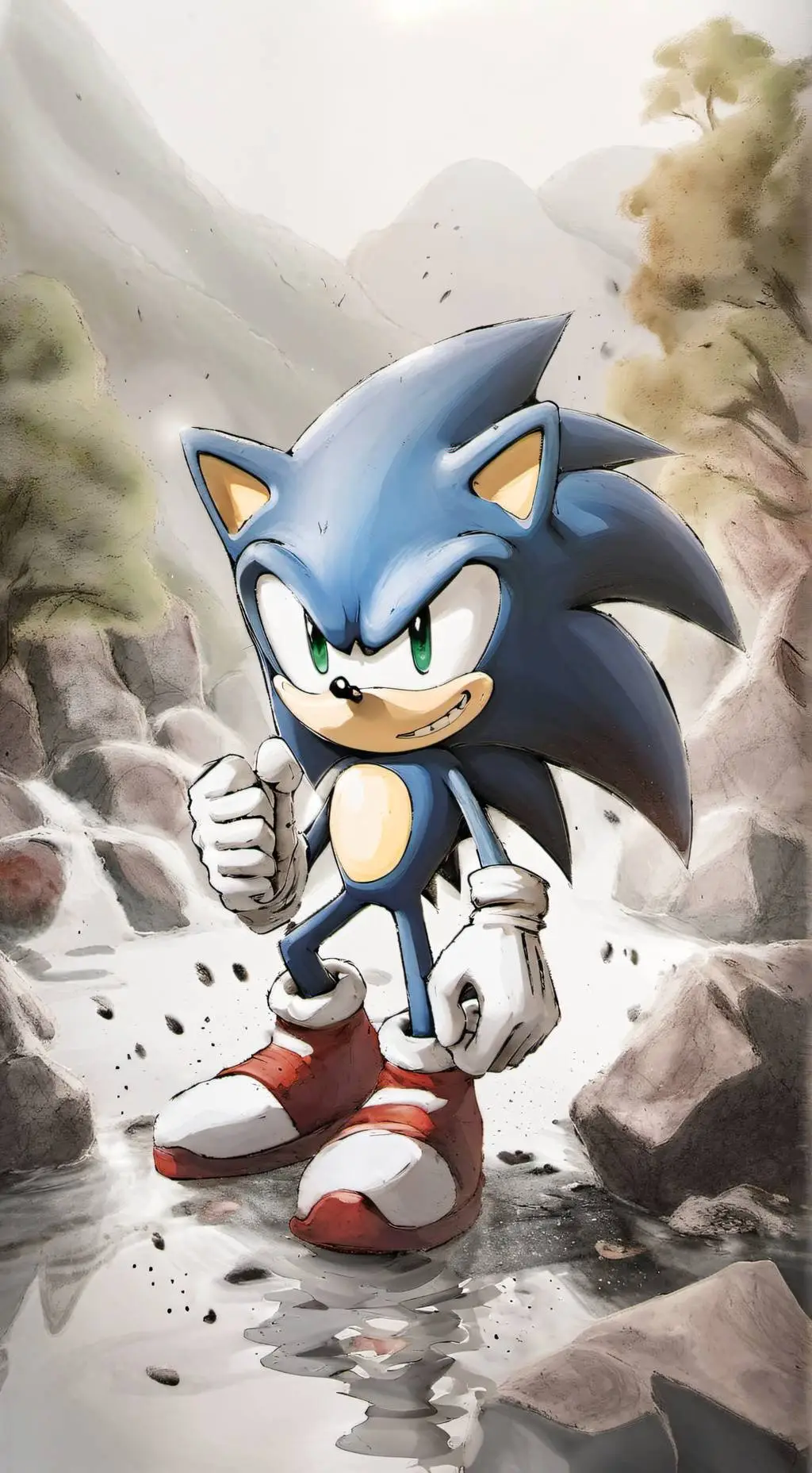 ai character: sonic team background