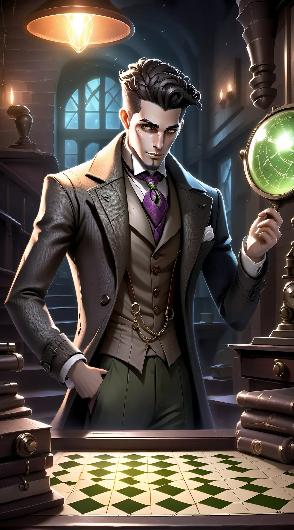 ai character: Morgan Clairborne background