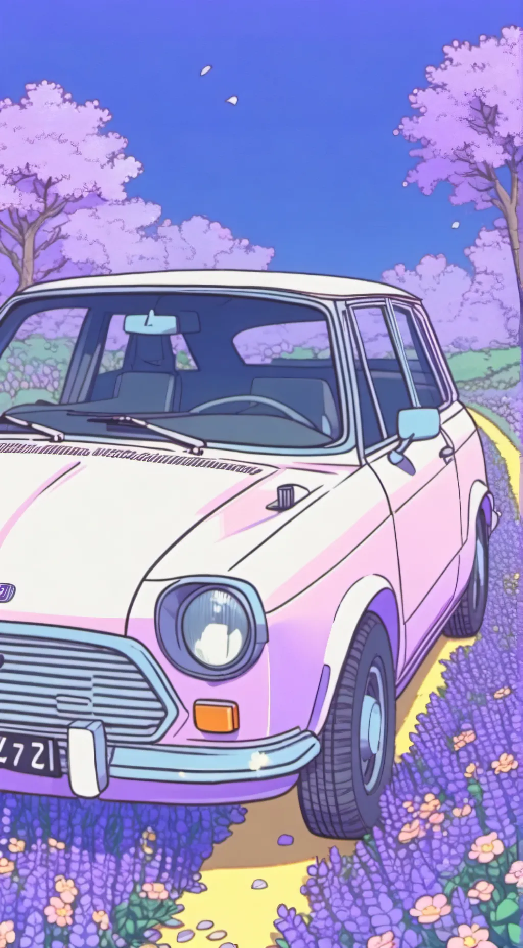 ai character: Hogwarts road trip background