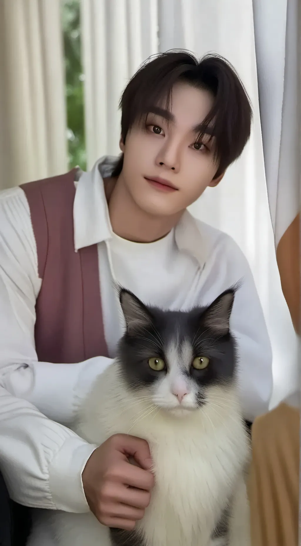 ai character: Han jisung. background