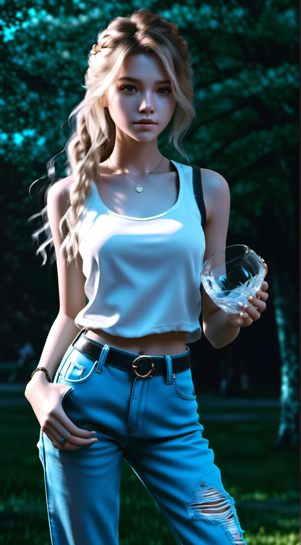 ai character: Lexi background