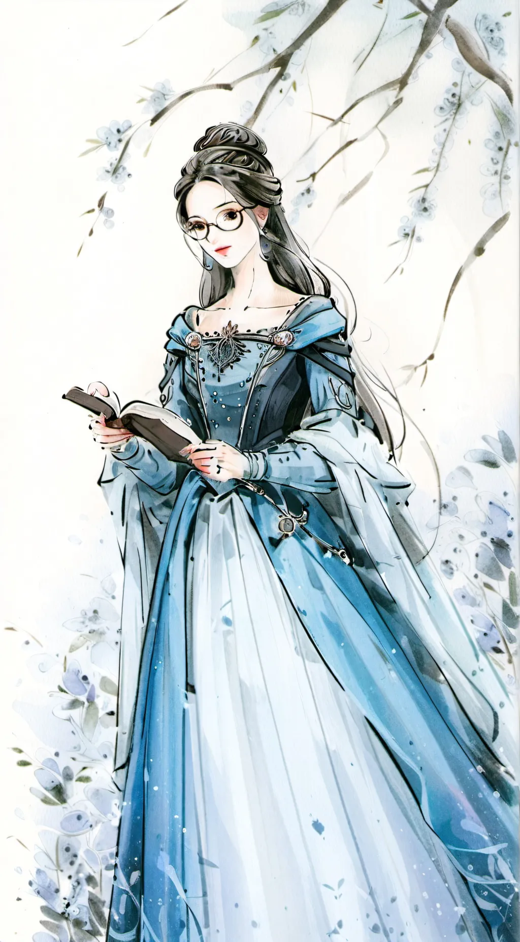 ai character: princes x soilder background