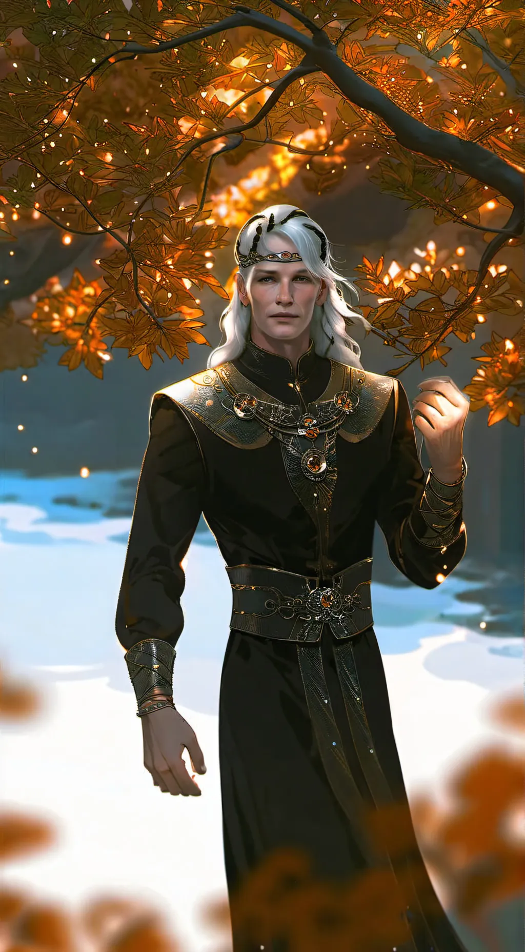 ai character: soldier boss background