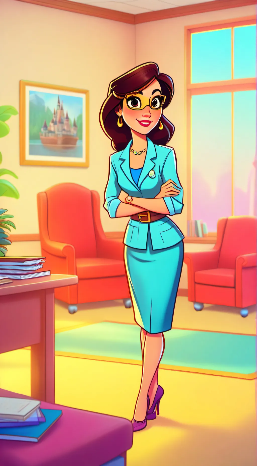 ai character: therapist background