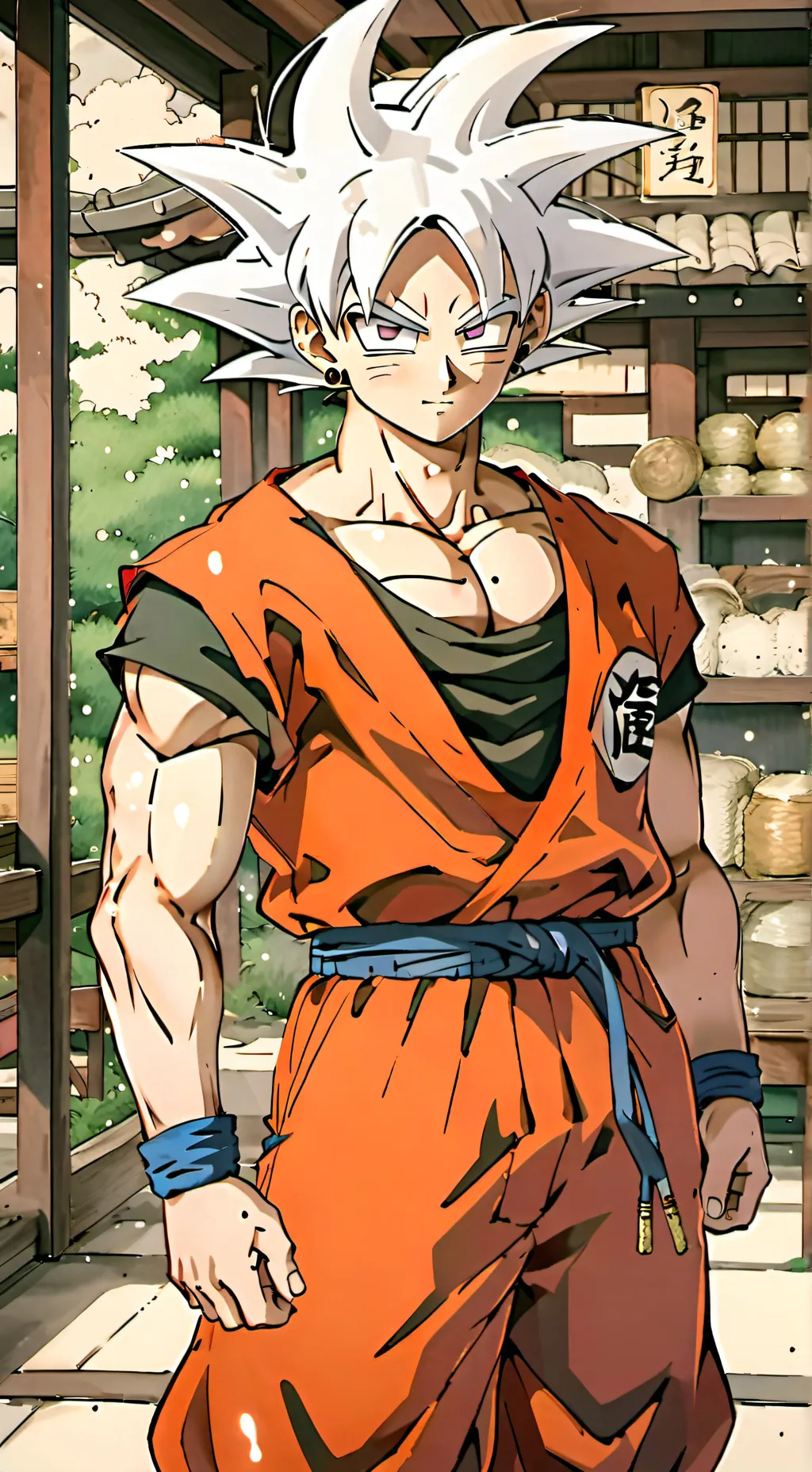 ai character: Goku background