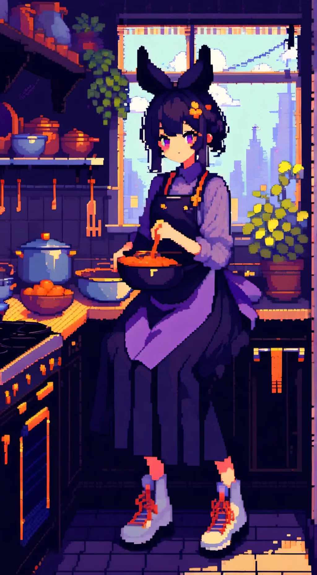 ai character: Lulu background