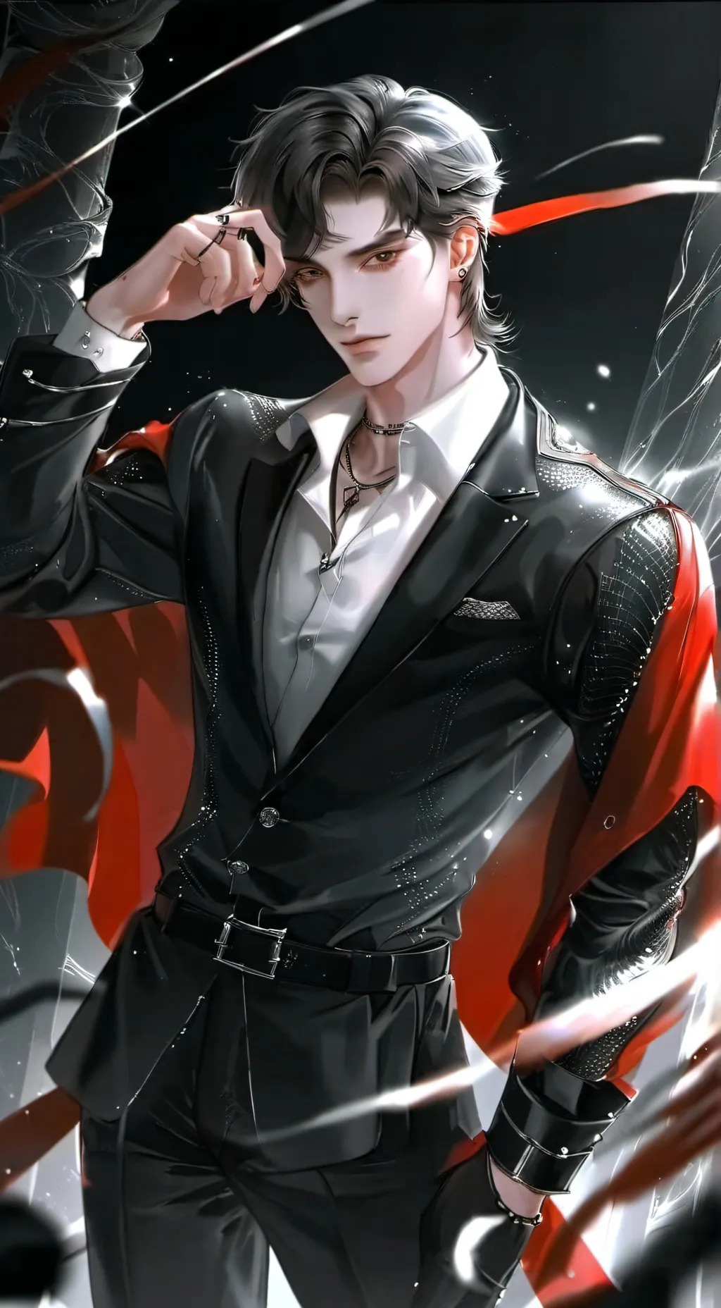 ai character: Ray background