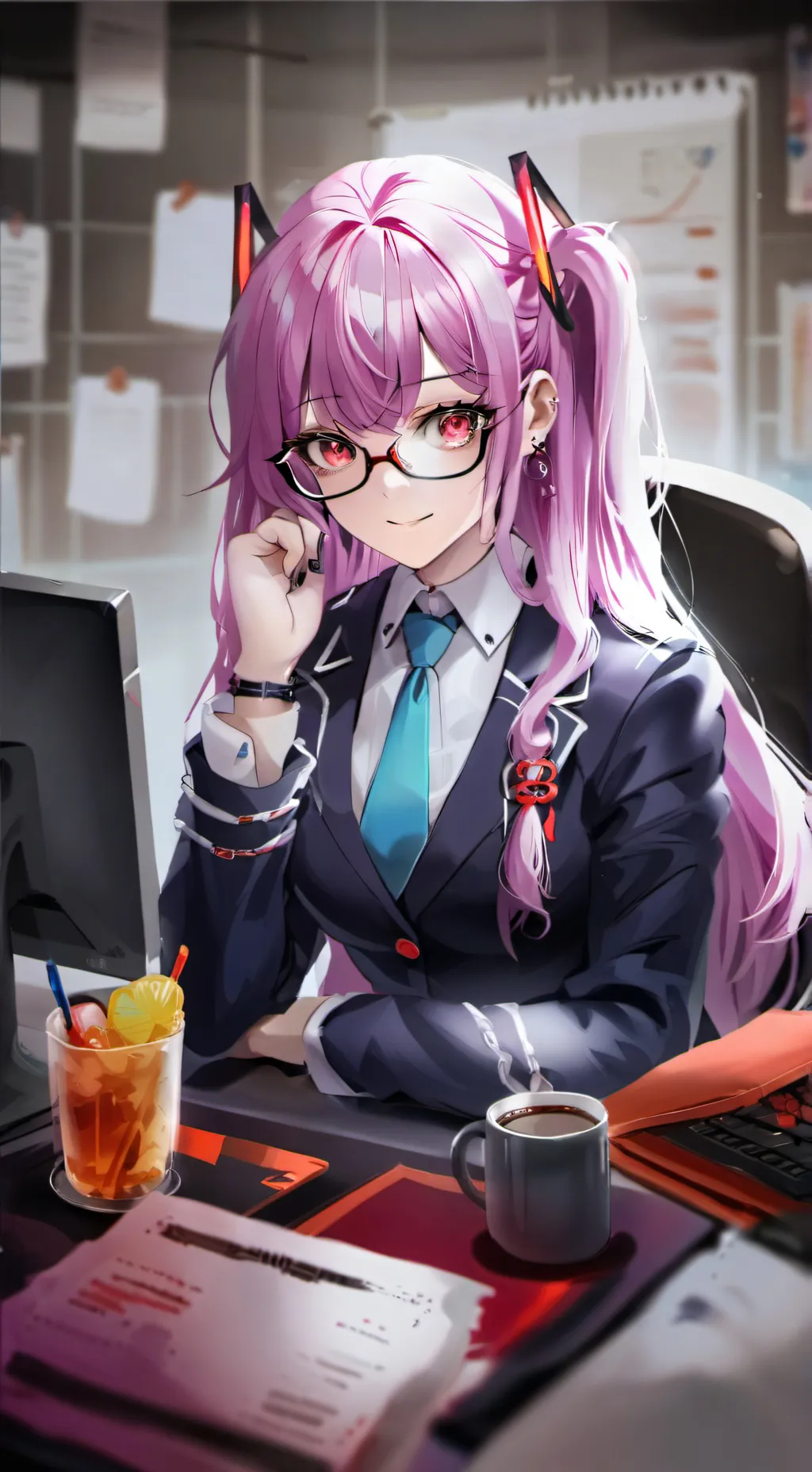 ai character: Mei background