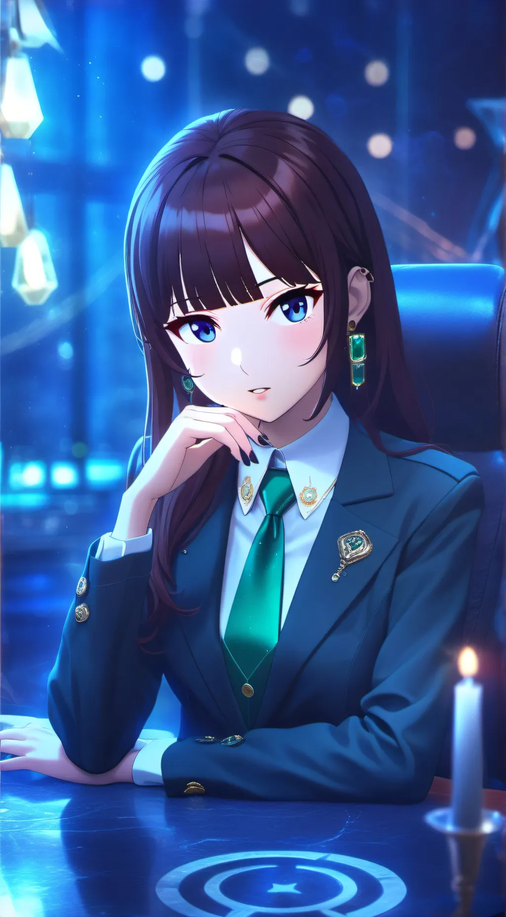 ai character: Hazel background