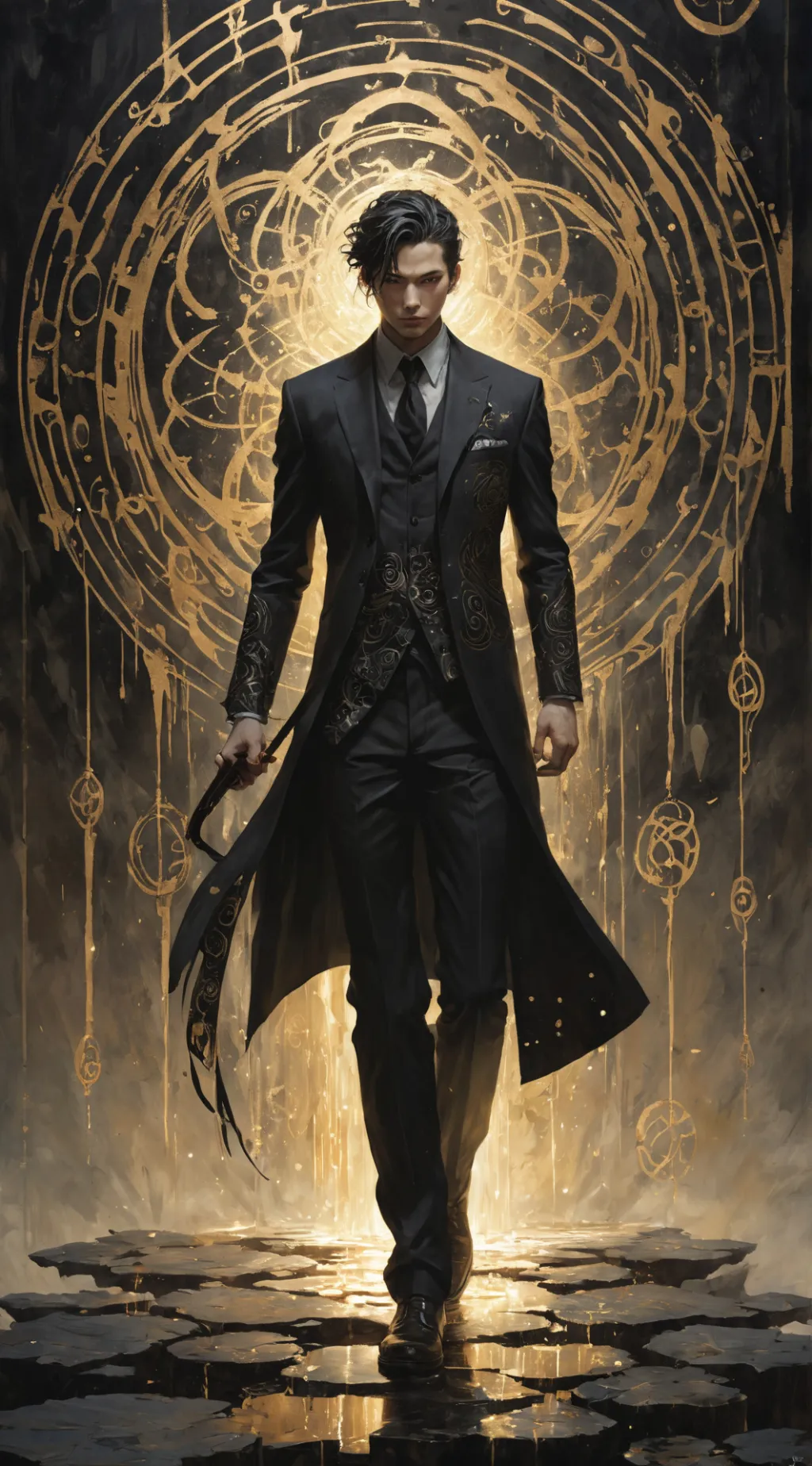 ai character: Salert background