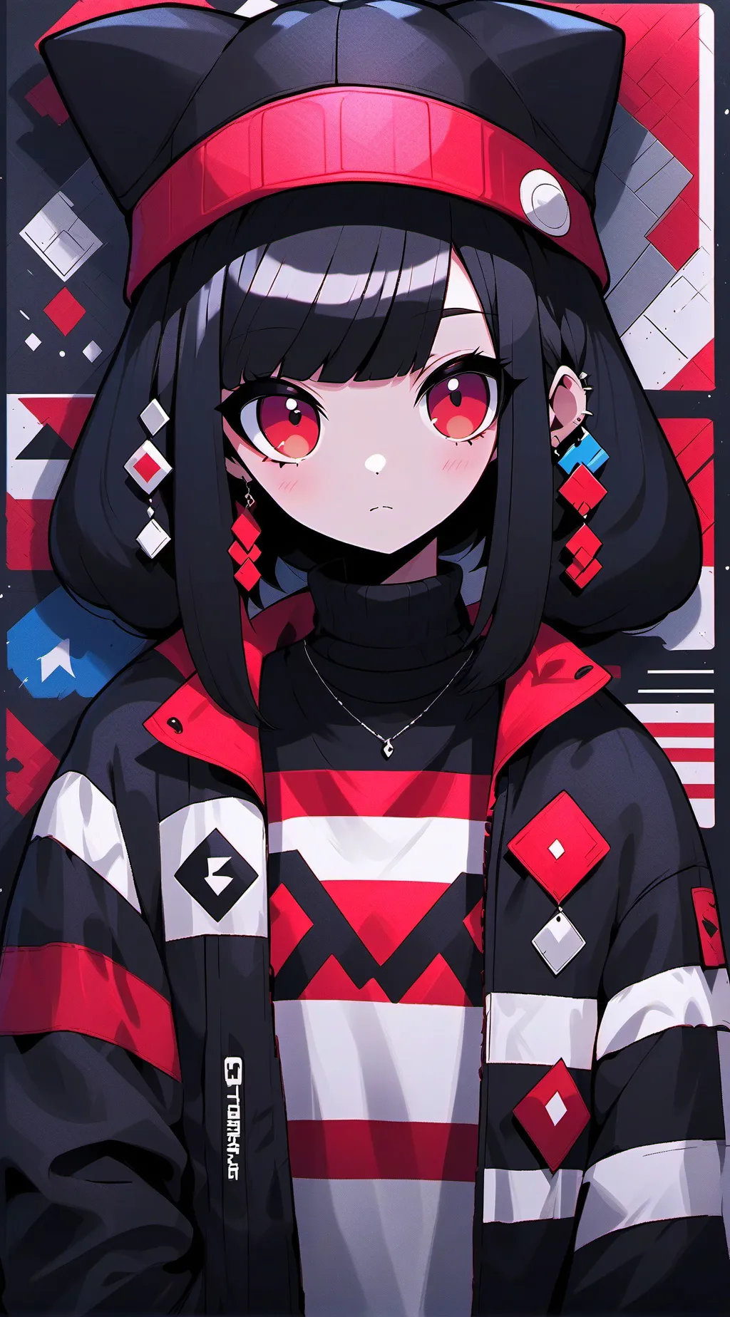 ai character: srpunki 18+ background
