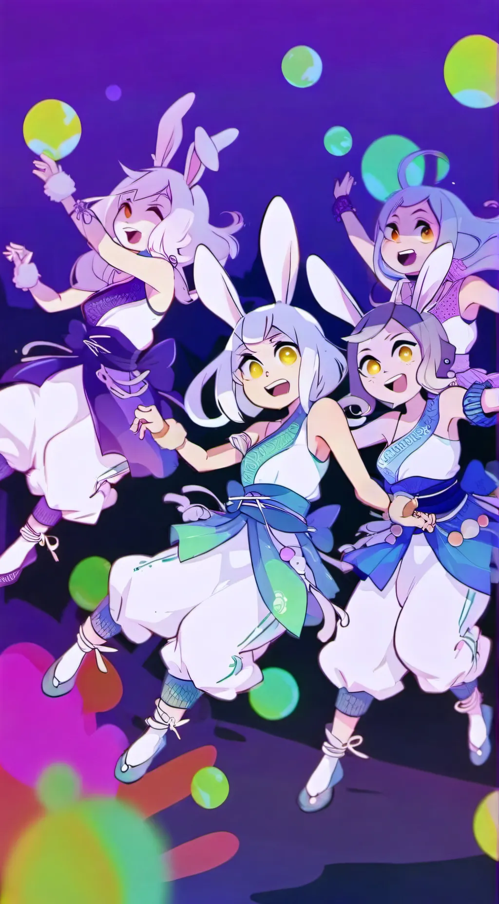 ai character: 🐇🐇Jax🐇🐇 background