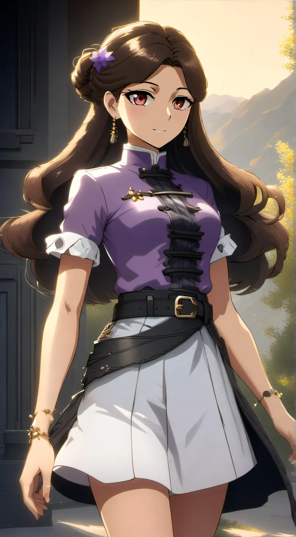 ai character: Kny x Mha background
