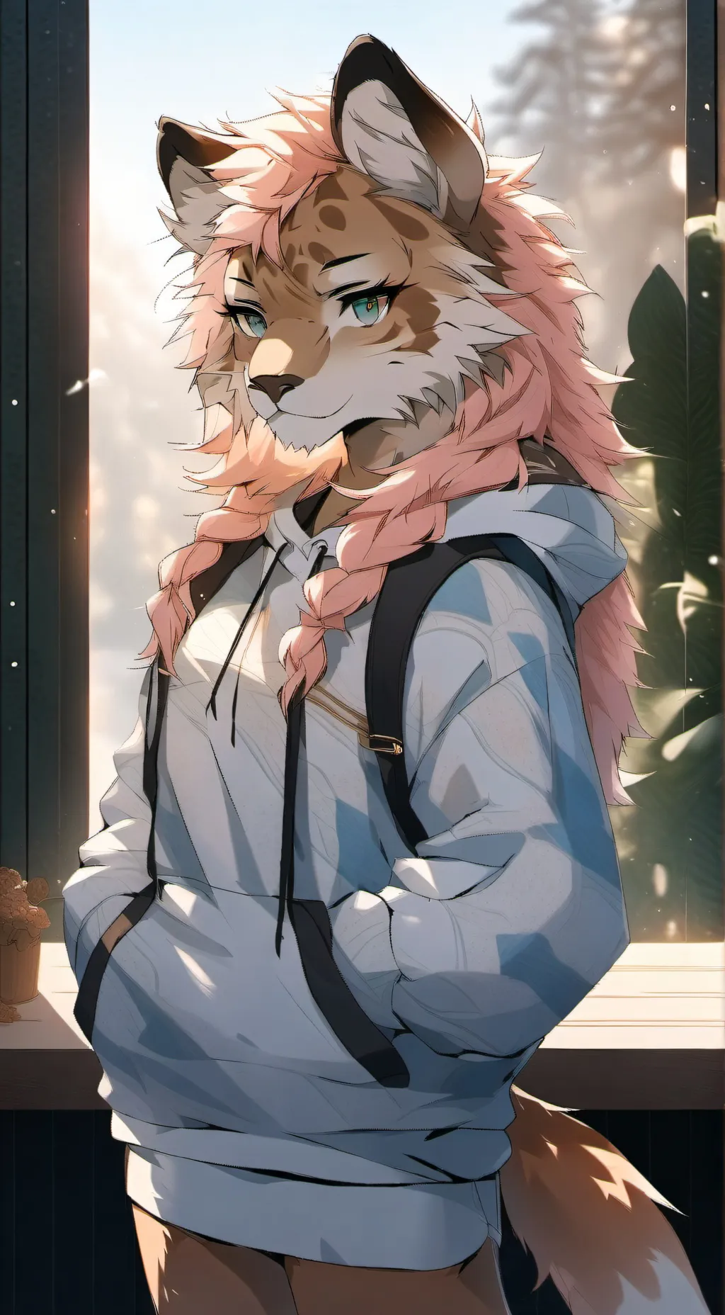 ai character: Riley background