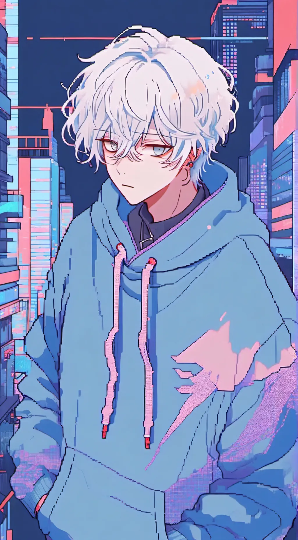 ai character: Rye☆° background