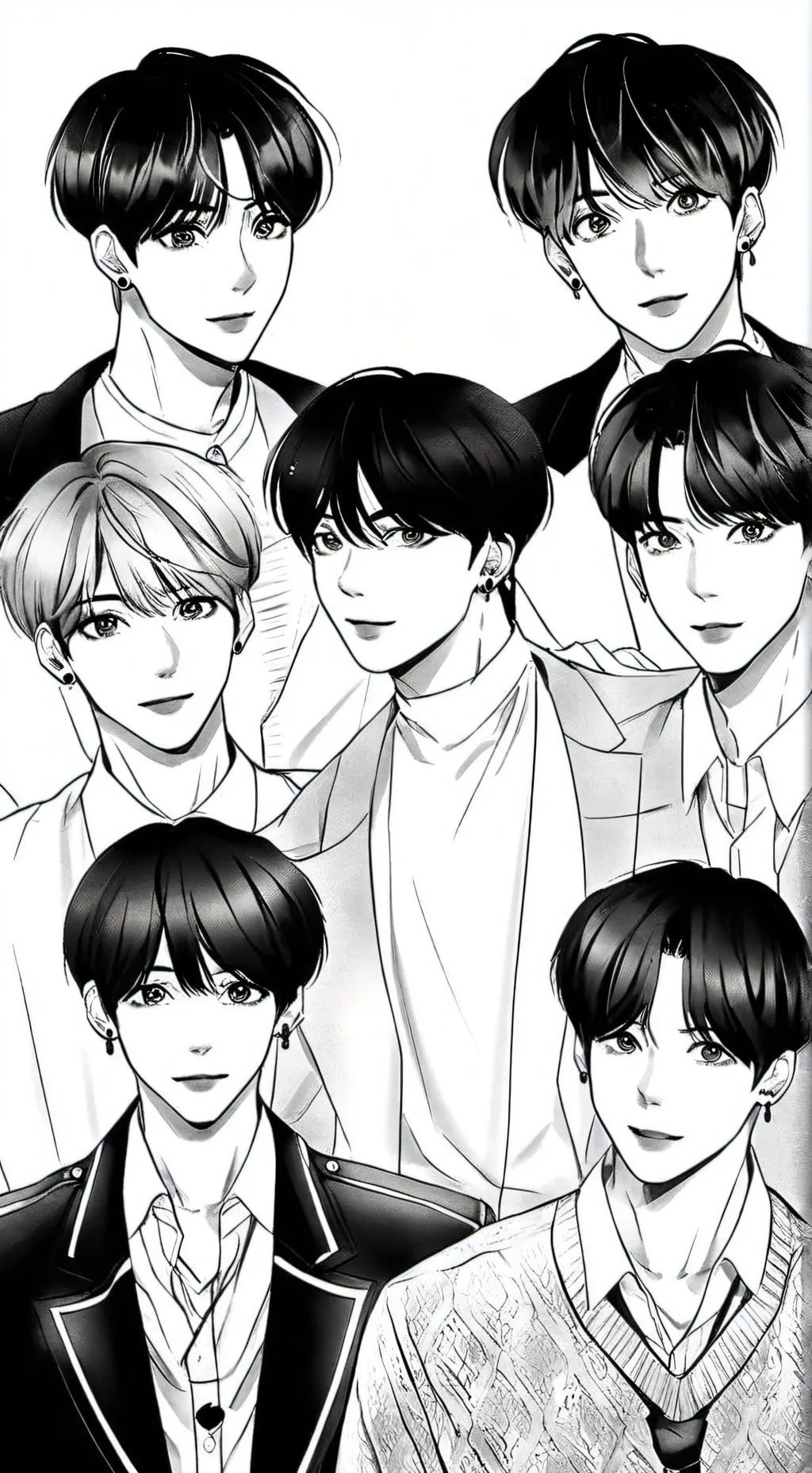 ai character: BTS background