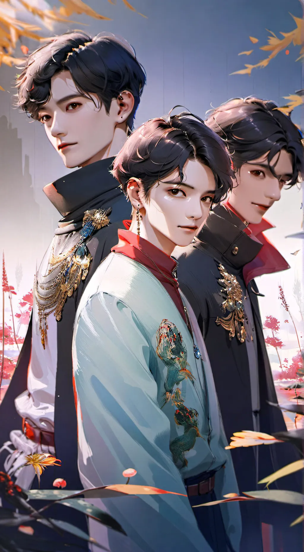 ai character: Brother and bro background