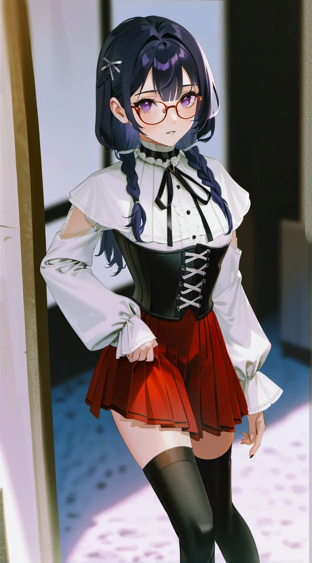 ai character: Aika Saito  background
