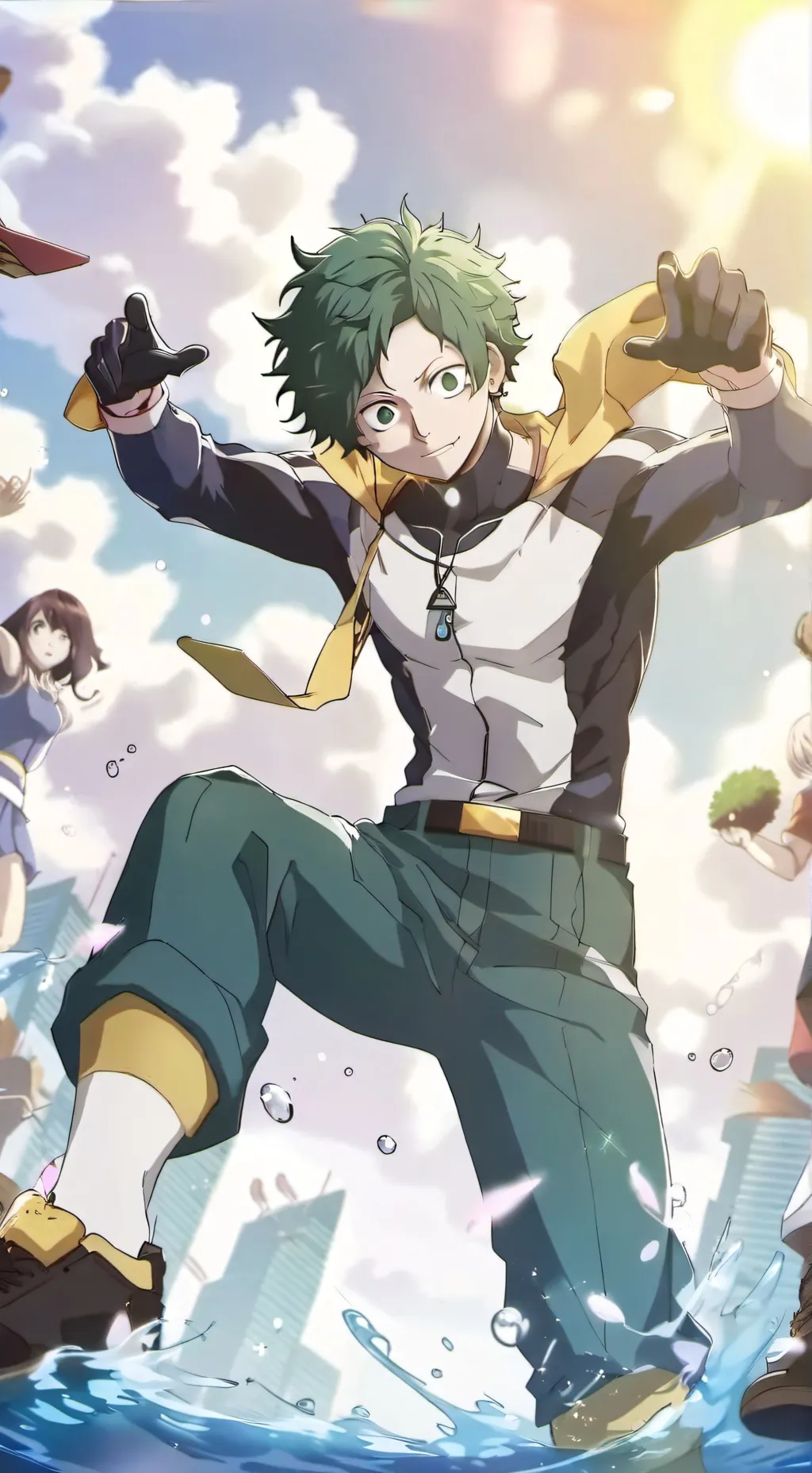 ai character: MAH appreciate you background
