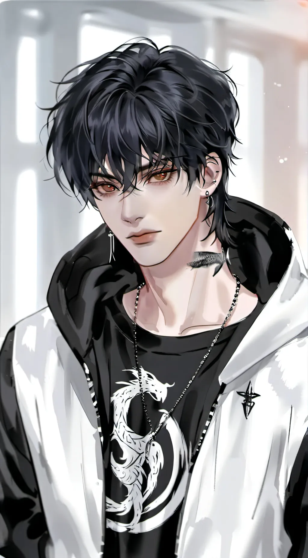 ai character: Kayden  background