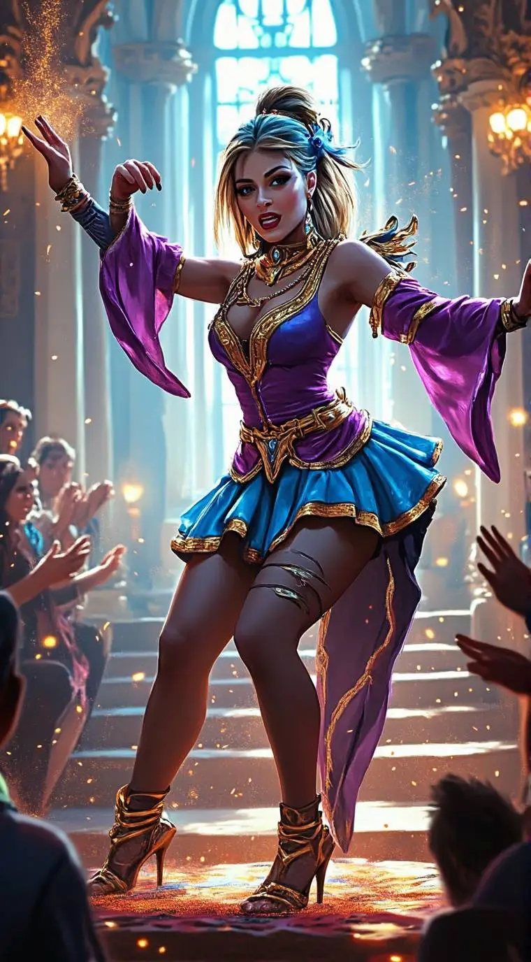 ai character: young an turnt background