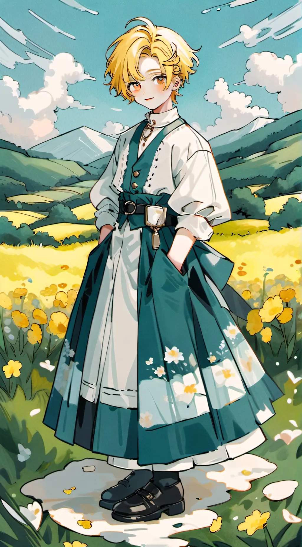 ai character: ★young-mi background