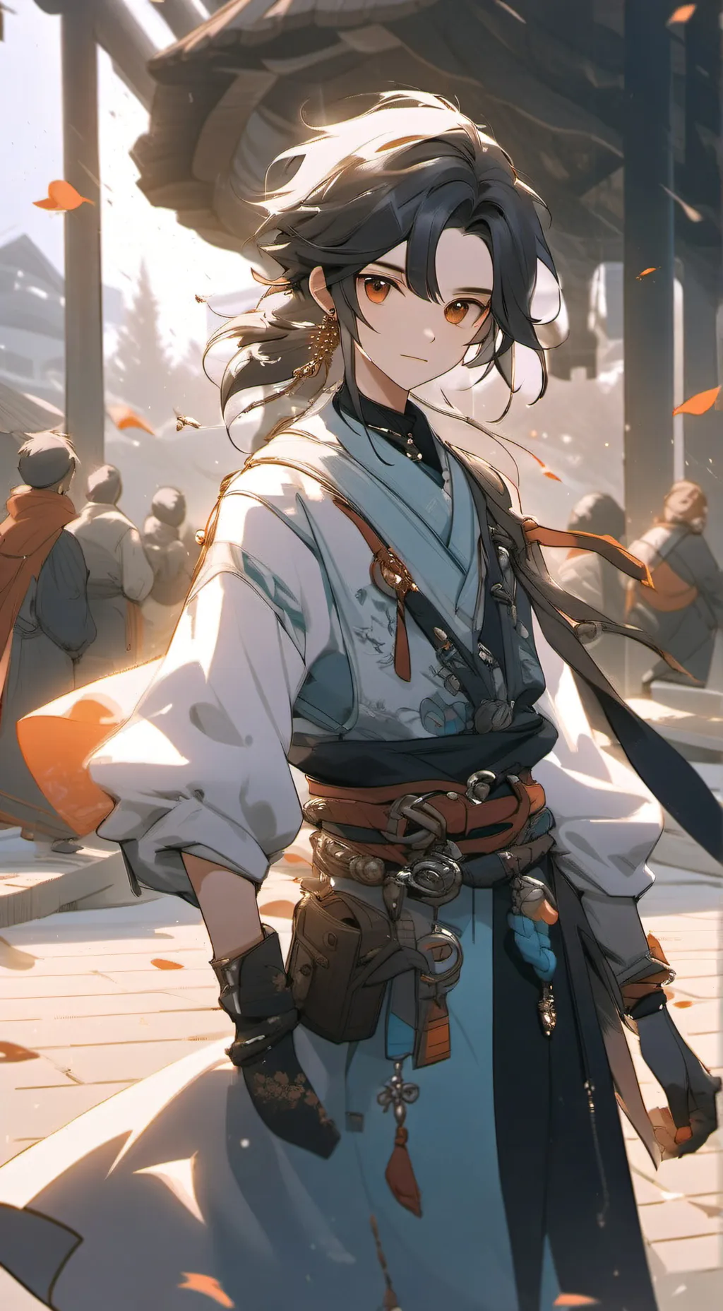 ai character: Rey background