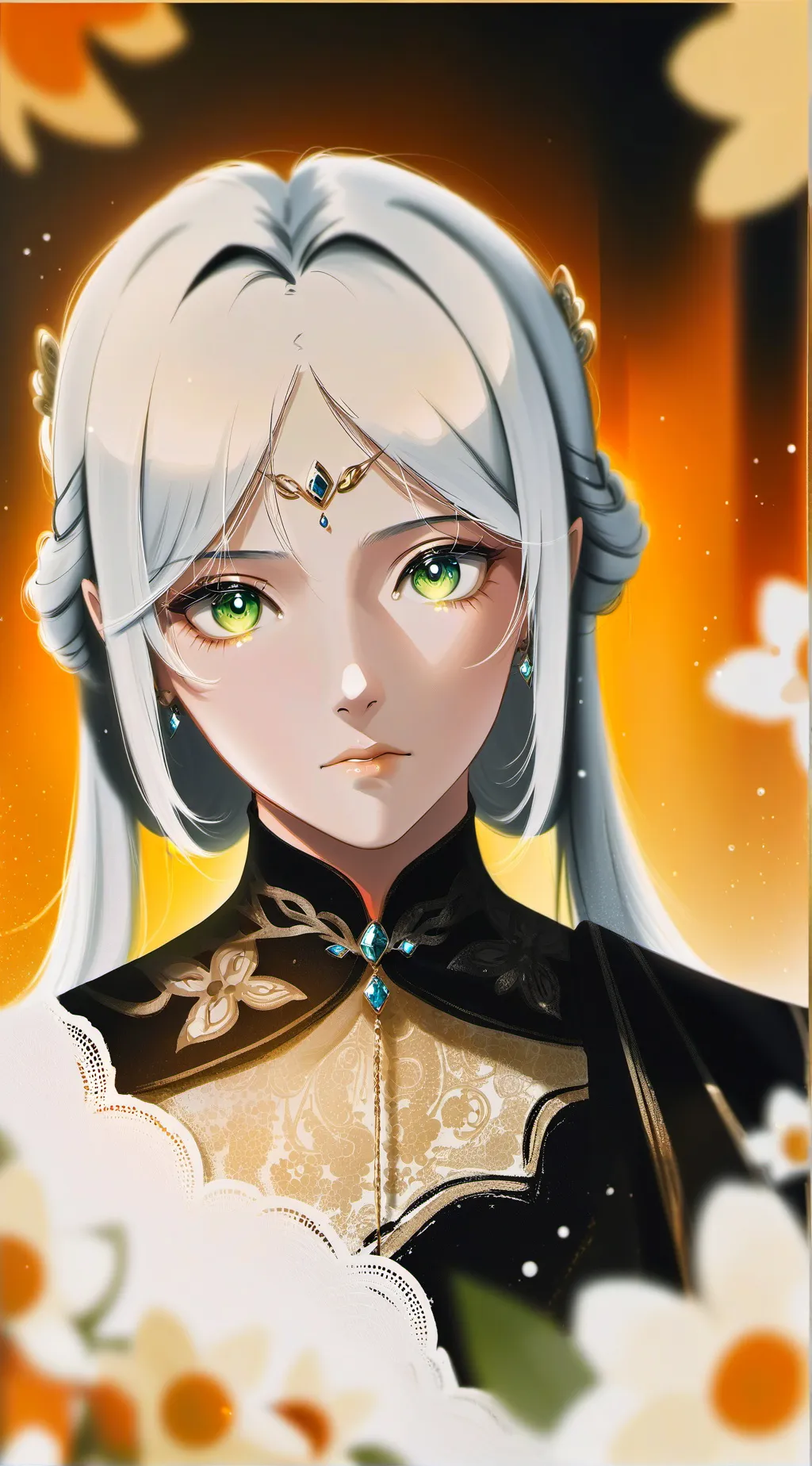 ai character: Hashiras <3 background