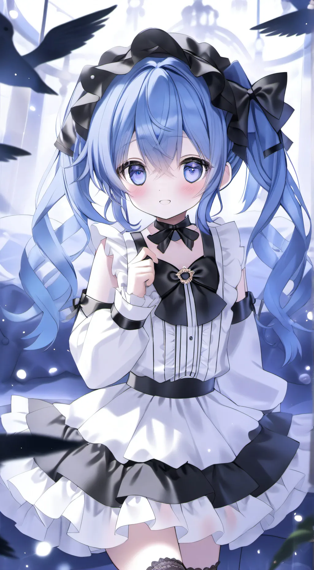 ai character: Miku  background