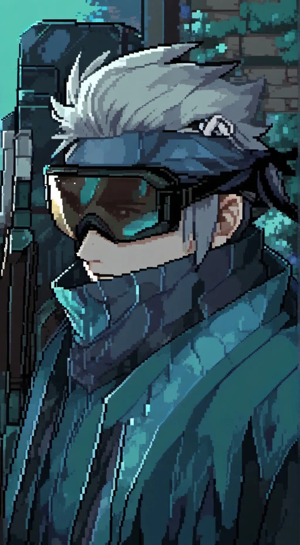 ai character: Rei  background