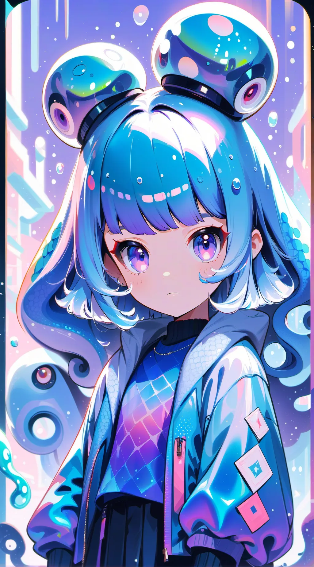ai character: Sprunki Squid Game background