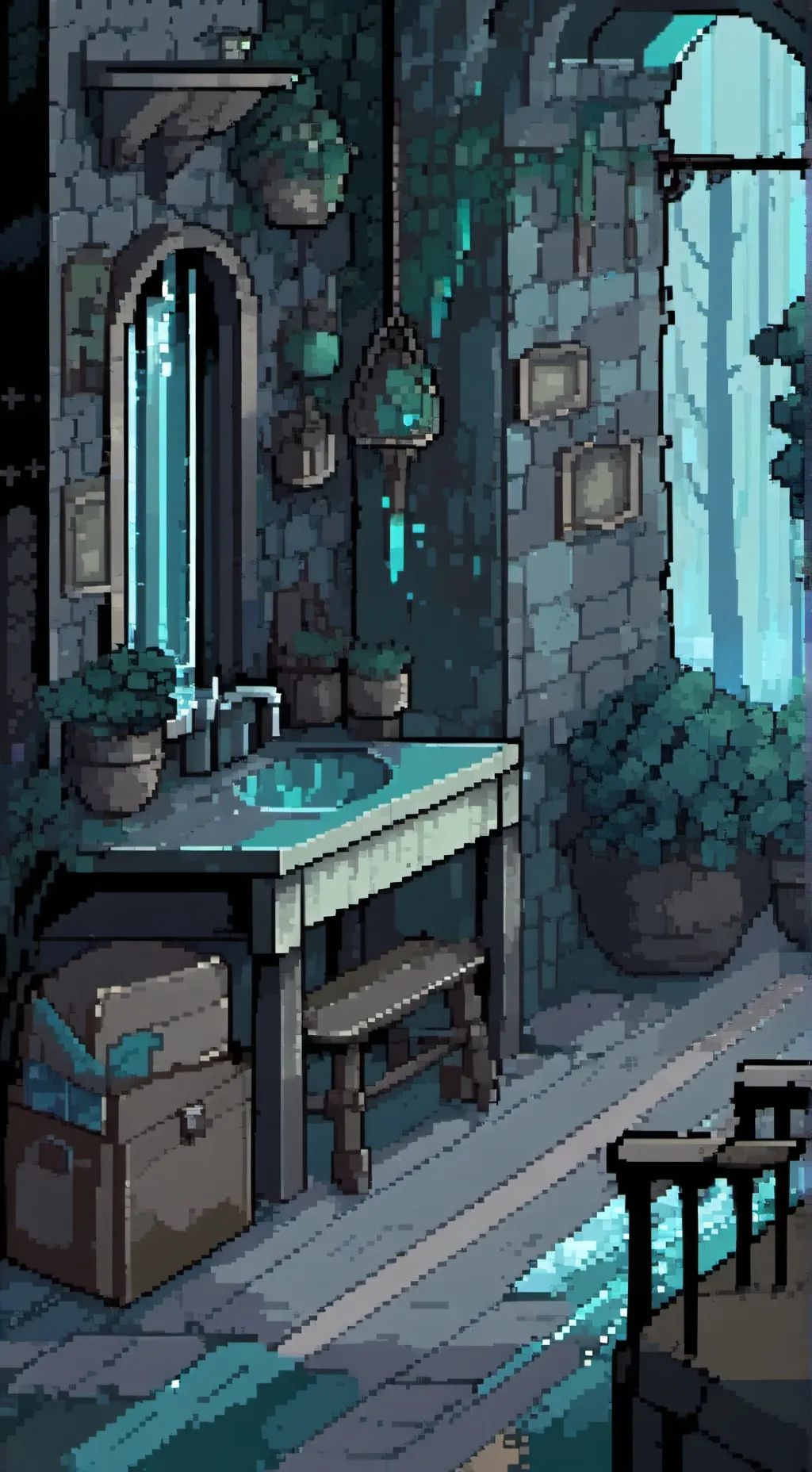 ai character: 🎉dandys world p2🎉 background