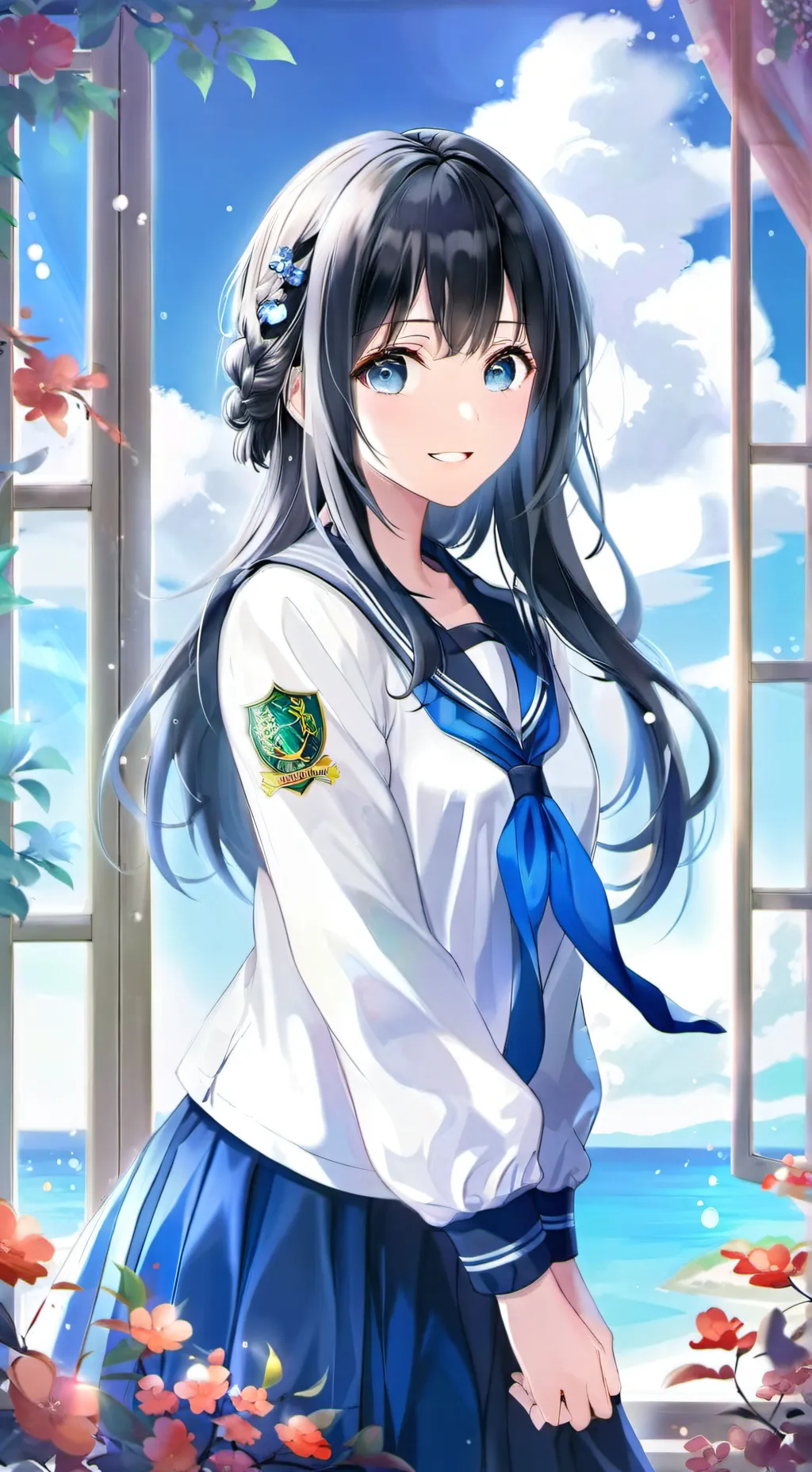 ai character: sara background
