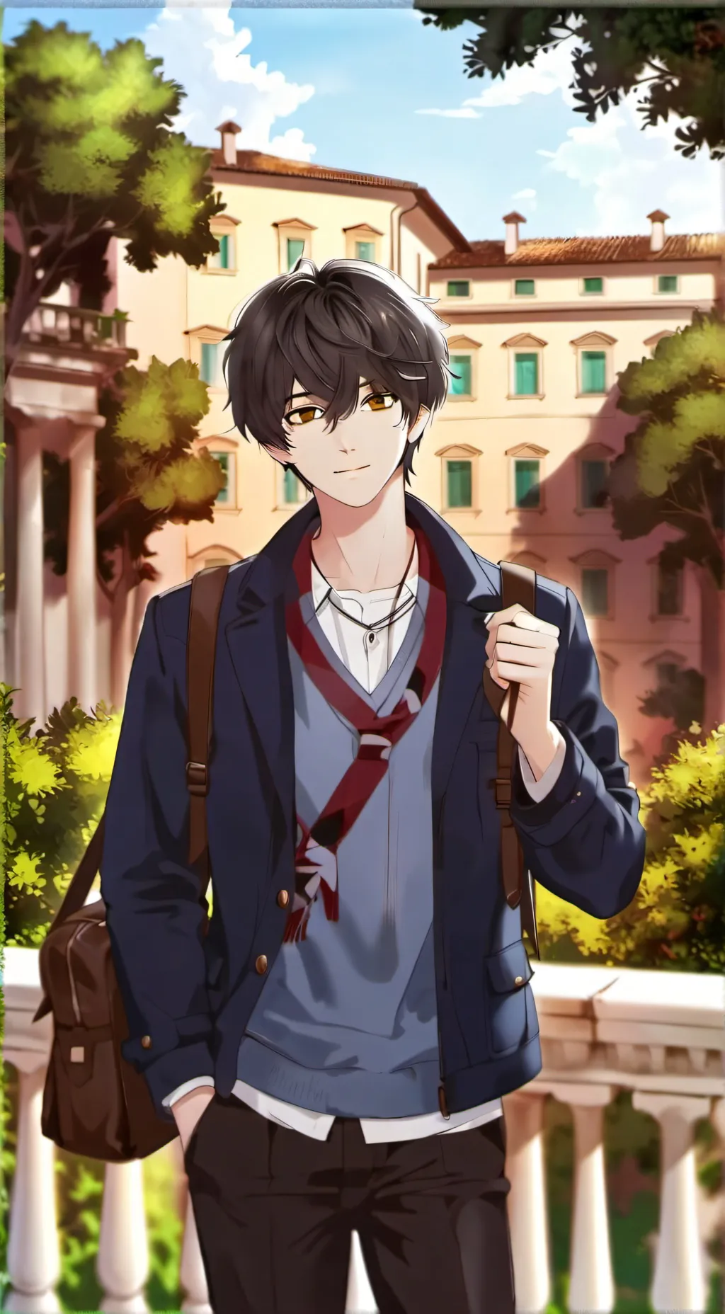 ai character: Luca Moretti background