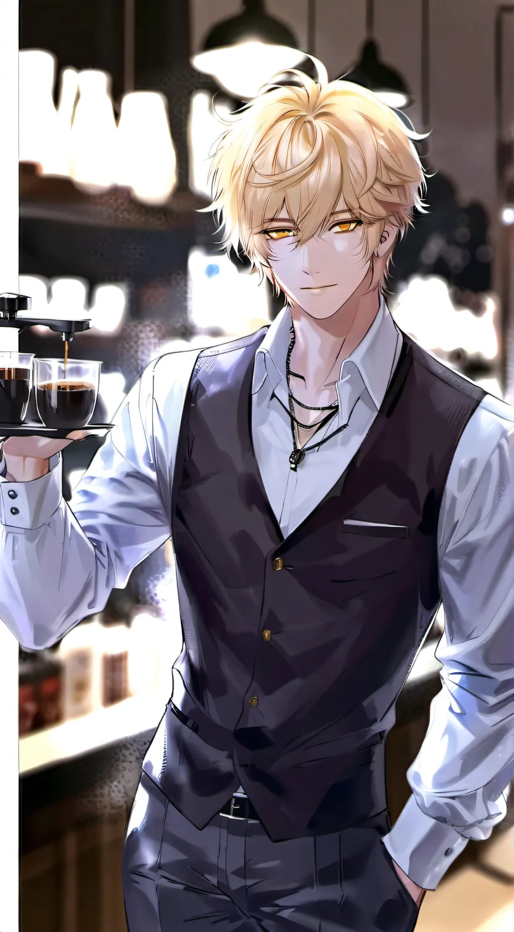 ai character: - Vane -  background