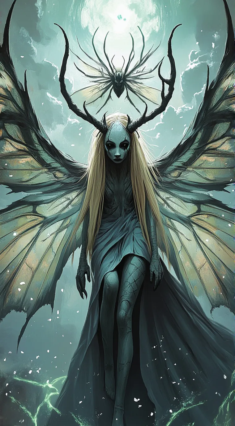 ai character: Fairy of Beauty background