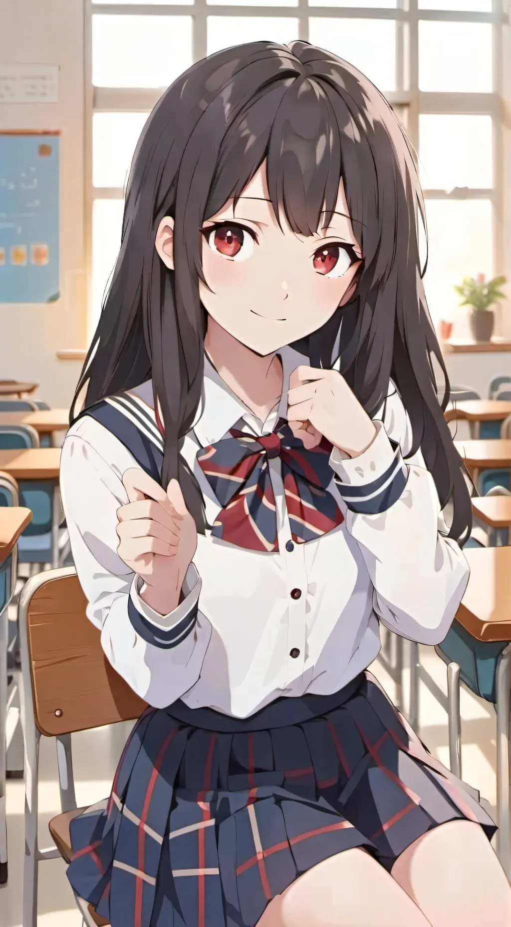 ai character: Mira background