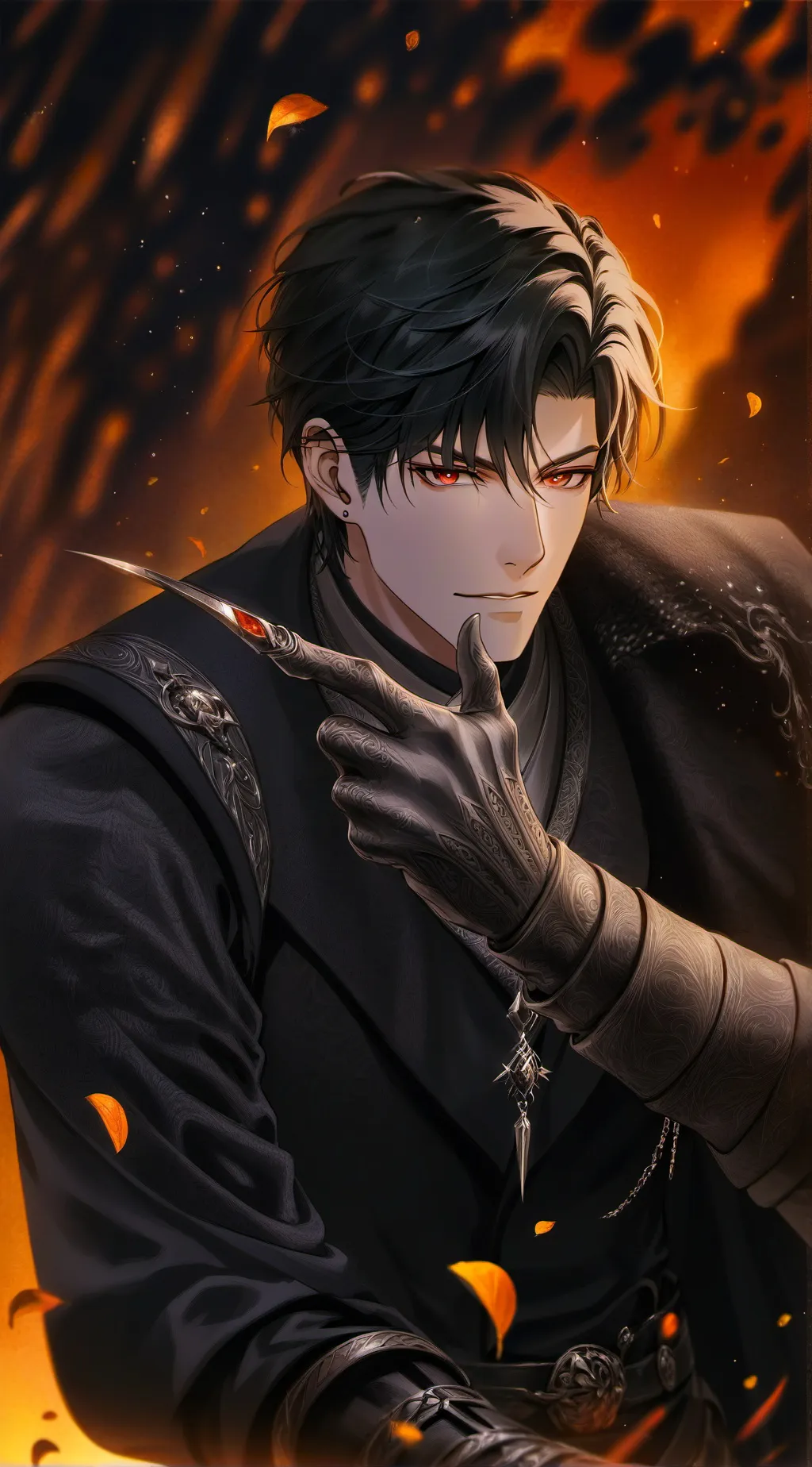 ai character: Rome aldada  background