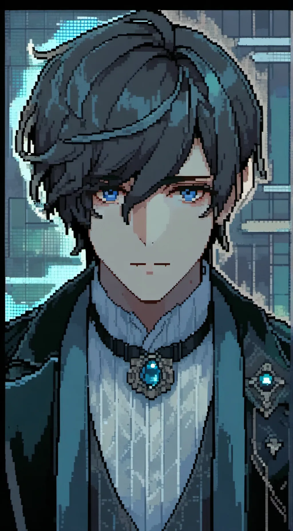 ai character: Marcus ❄️ background