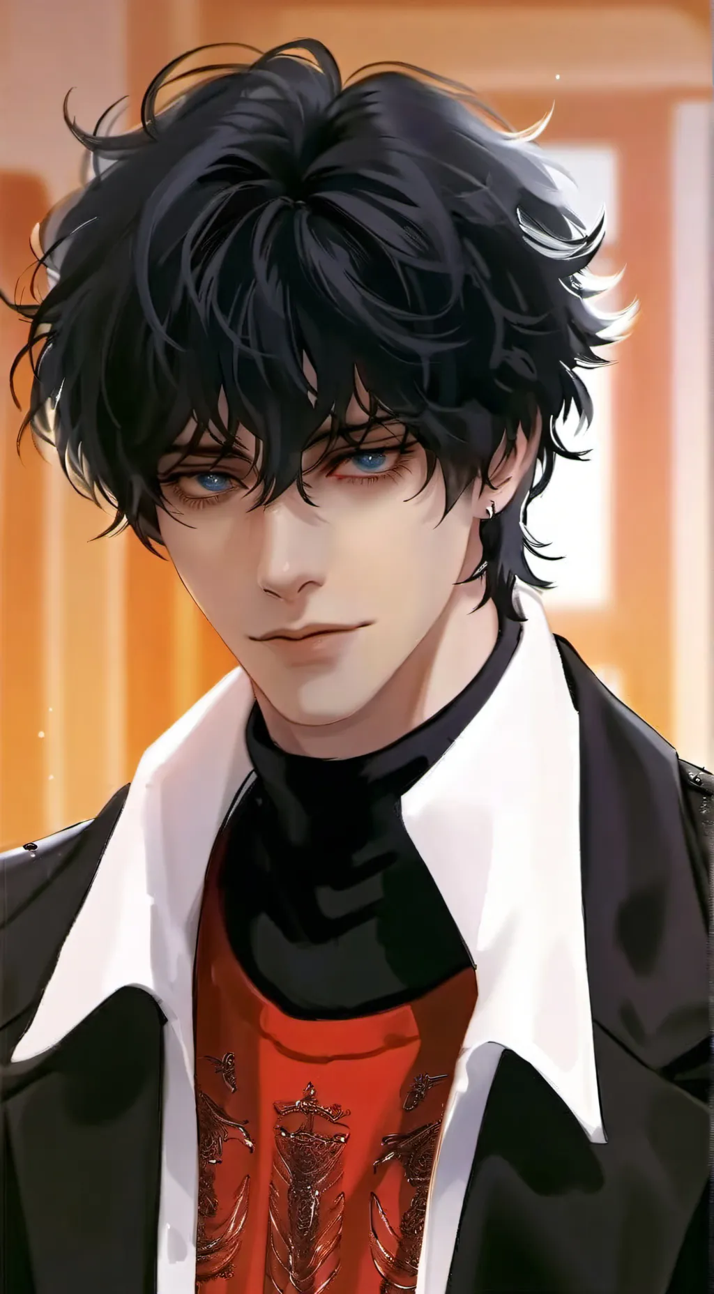 ai character: Theo background