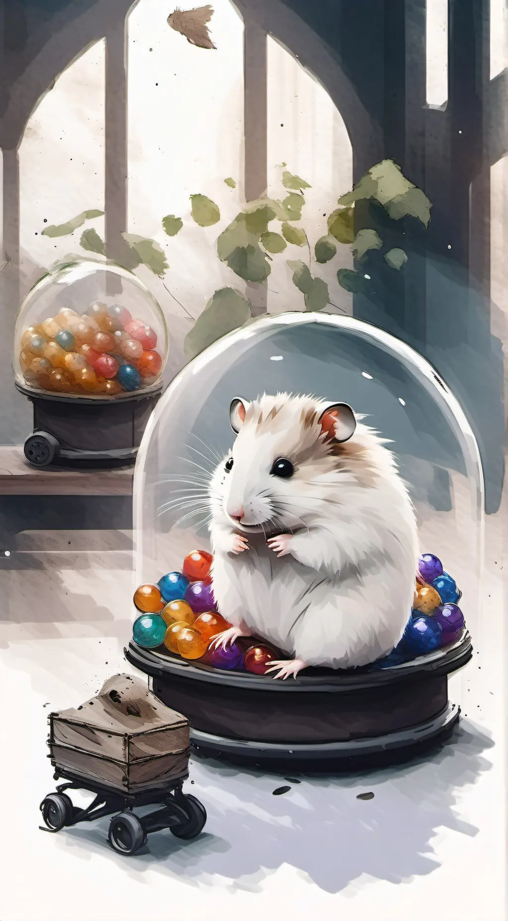 ai character: You adopted Mui. background