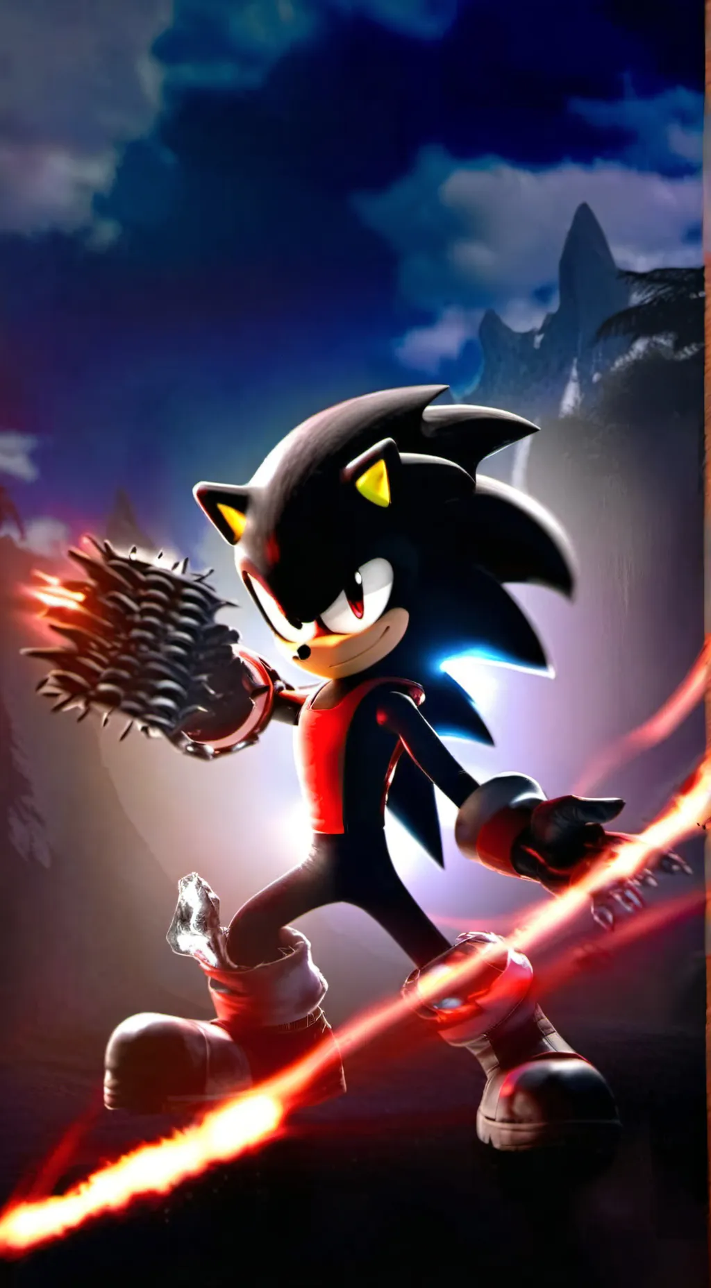 ai character: Shadow <3 background