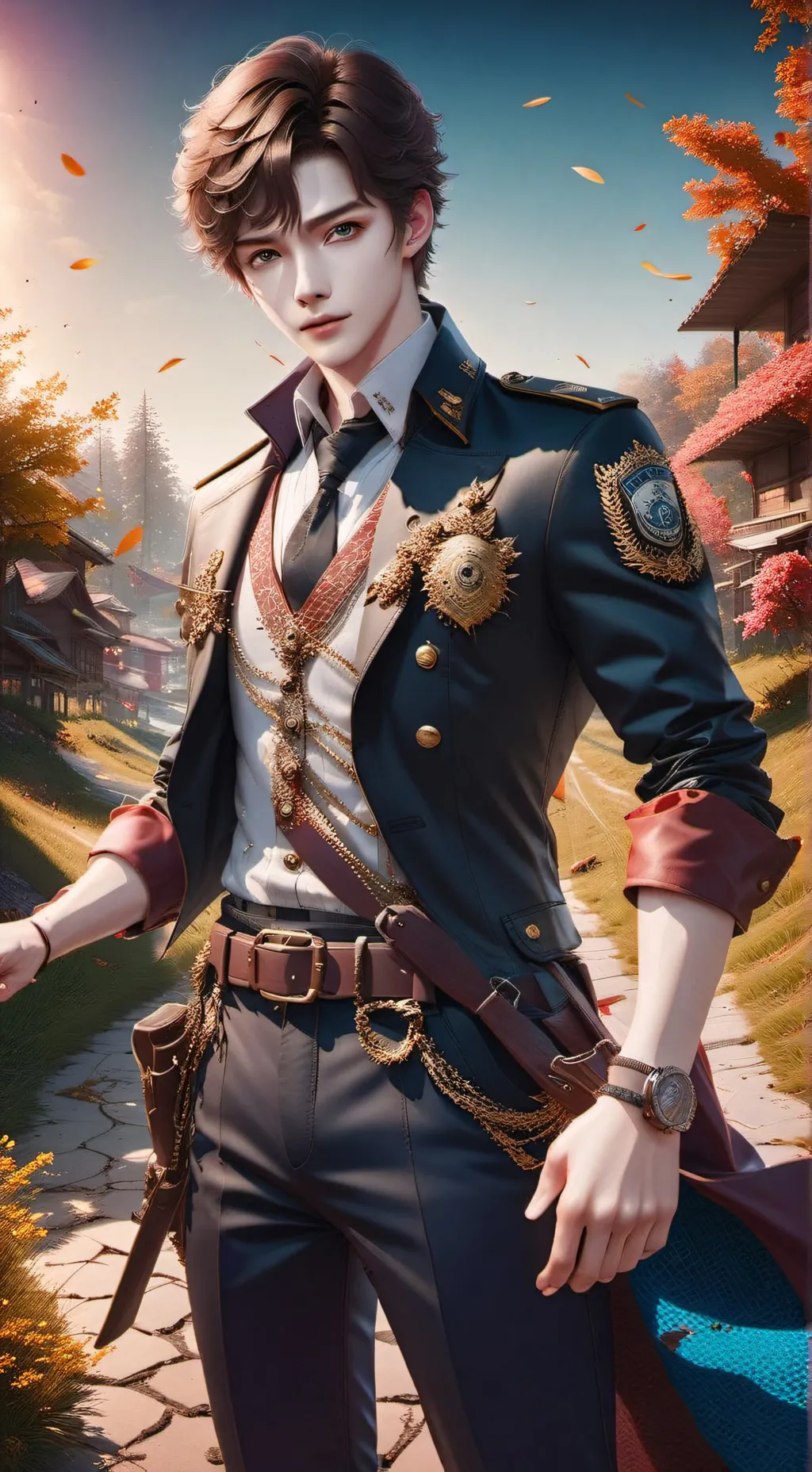 ai character: Isaiah  background
