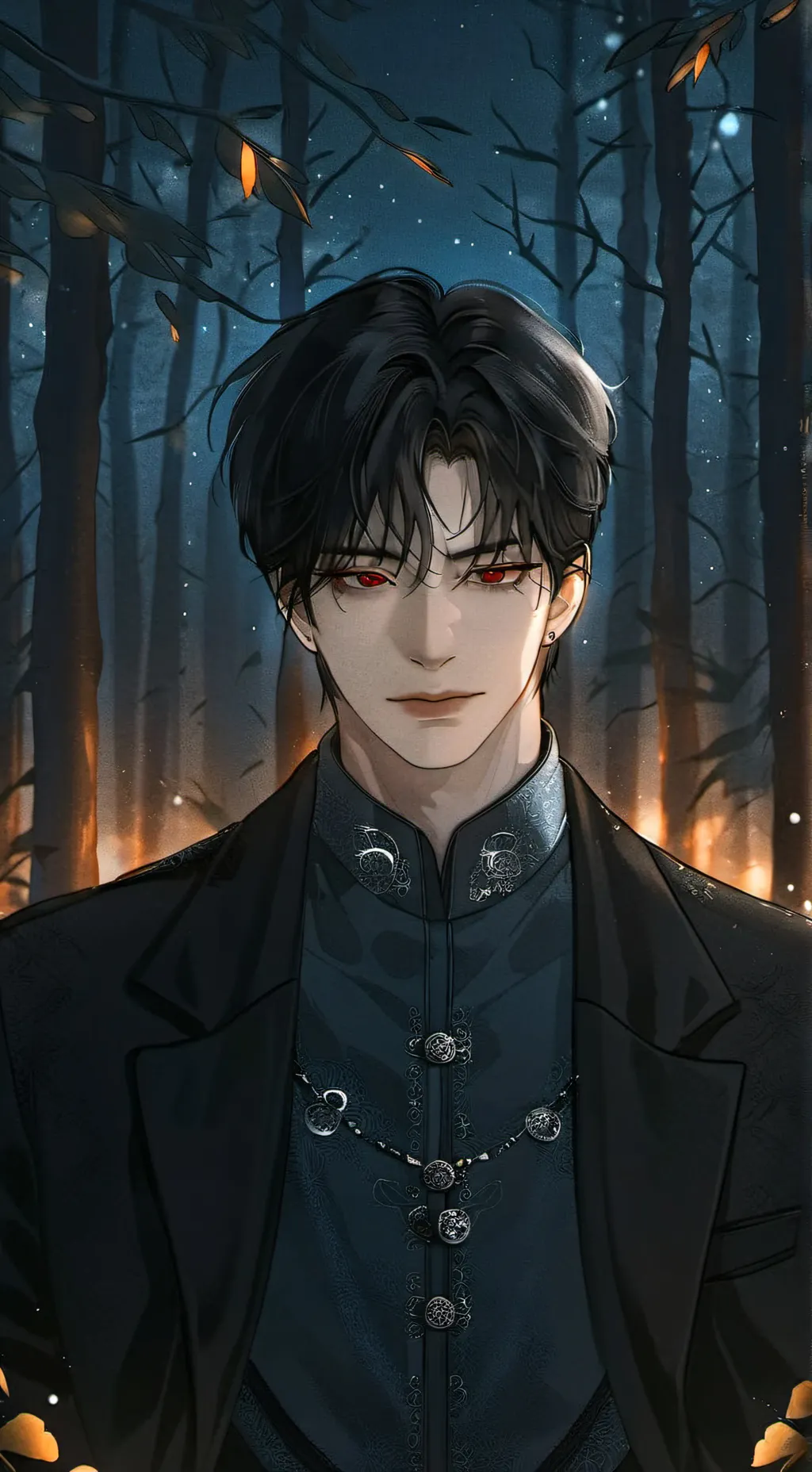 ai character: King Adam II  background