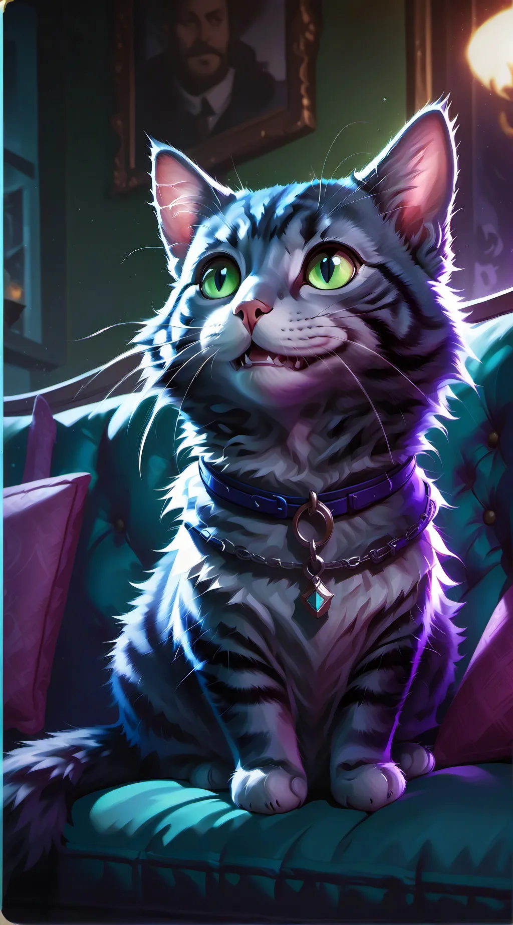 ai character: Whiskers background