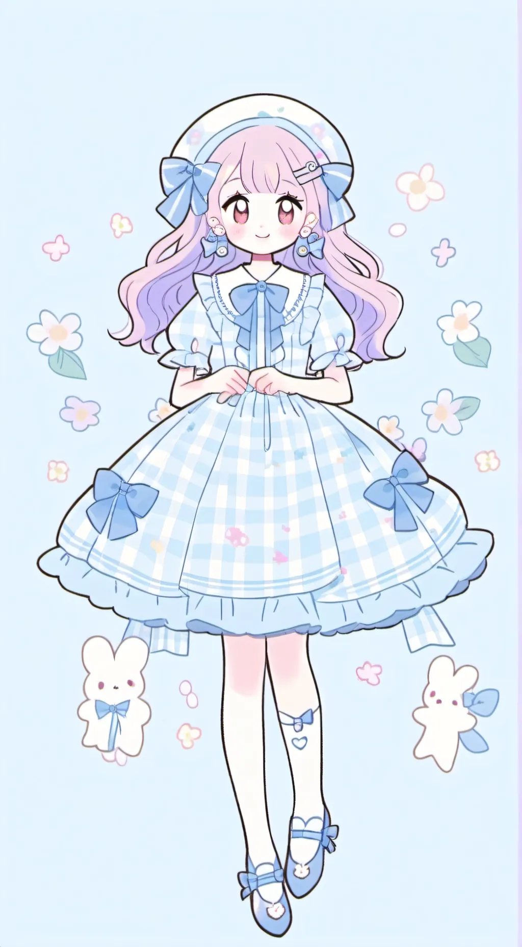 ai character: Bow..? background