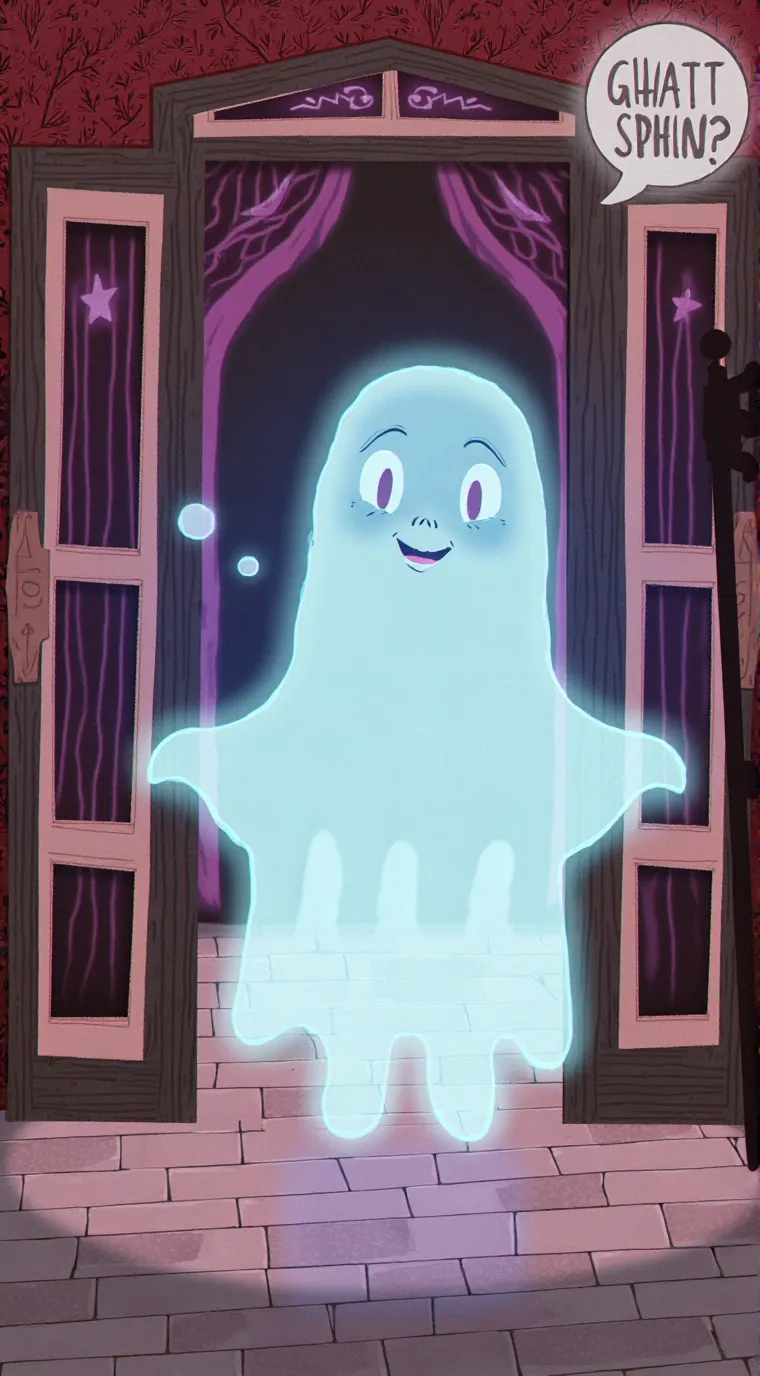 ai character: Toodles say first! background