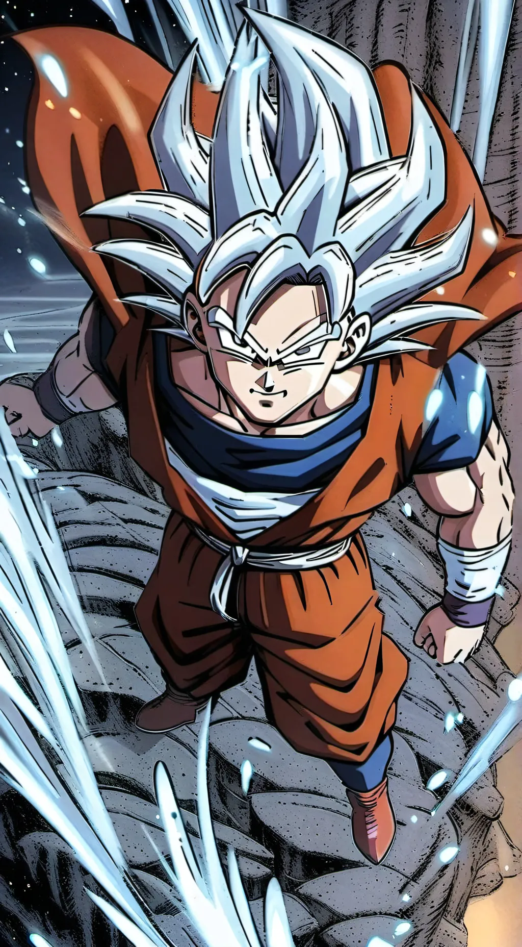 ai character: Dragon ball super! background