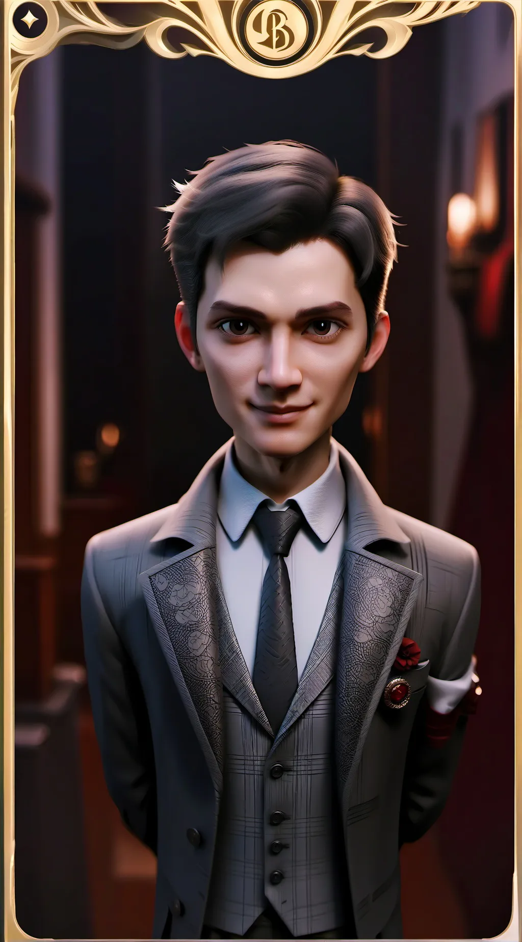 ai character: bad man background